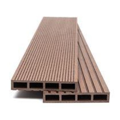 Τάβλα Συνθετικού Deck WPC περίφραξης 5040 Brown 20x120x3600mm (τιμή βέργας)