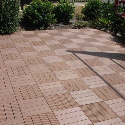 Συνθετικό πλακάκι Deck WPC 30x30x2,50cm (τιμή τ.μ.)
