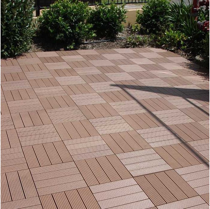 Συνθετικό πλακάκι Deck WPC 30x30x2,50cm (τιμή τ.μ.)