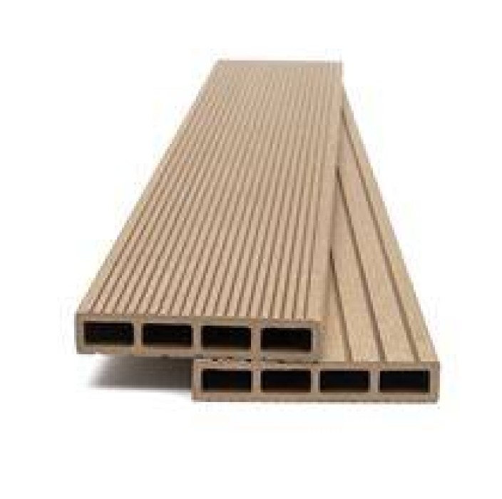 Τάβλα Συνθετικού Deck WPC περίφραξης 150 Oak Nat 20x110x3600mm (τιμή βέργας)