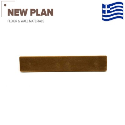 Τάπα για συνθετική περίφραξη Deck 40 σε χρώμα καφέ ανοιχτό, 140mm NEW PLAN