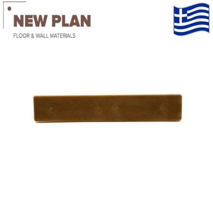 Τάπα για συνθετική περίφραξη Deck 40 σε χρώμα καφέ ανοιχτό, 140mm NEW PLAN