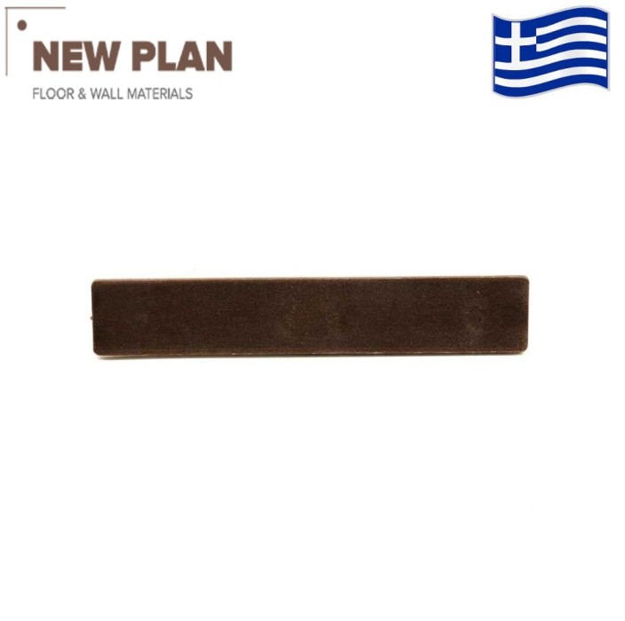 Τάπα για συνθετική περίφραξη Deck 110 σε χρώμα καφέ σκούρο, 140mm NEW PLAN
