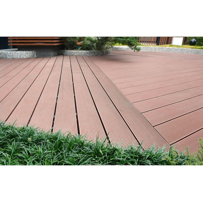 Συνθετικό Deck WPC δαπέδου 50 γκρί ανθρακί 25x145x3600mm (η τιμή αφορά το τετραγωνικό μέτρο)
