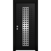 Πόρτα ασφαλείας αλουμινίου Inox Nexus A213