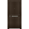 Πόρτα ασφαλείας αλουμινίου Inox Nexus A221