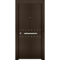 Πόρτα ασφαλείας αλουμινίου Inox Nexus A221