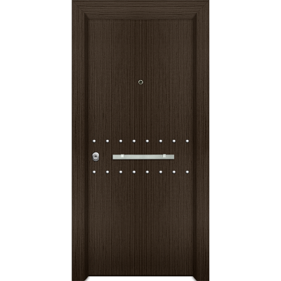 Πόρτα ασφαλείας αλουμινίου Inox Nexus A221