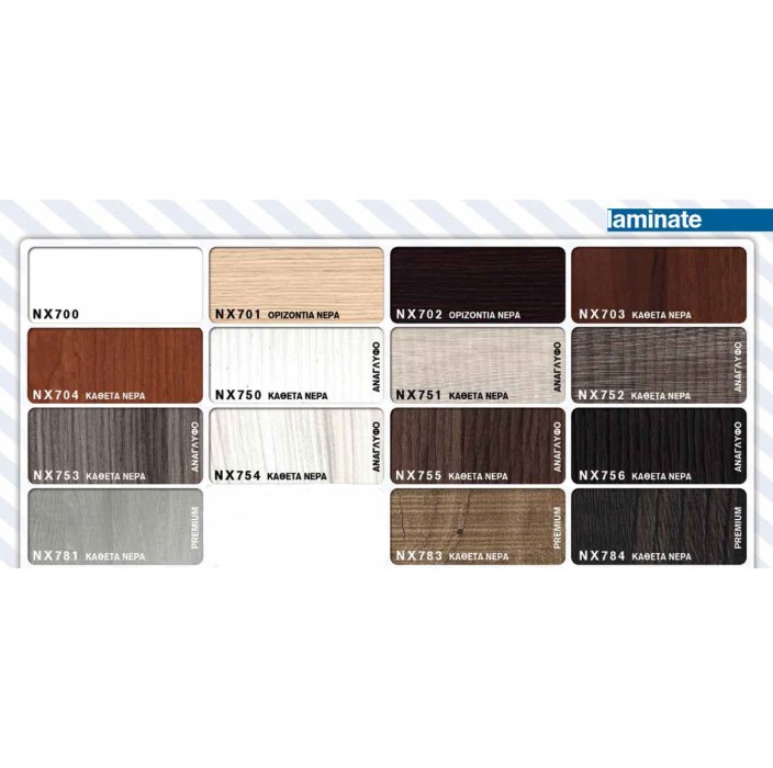 Πόρτα ασφαλείας ξύλινη Laminate Nexus L721