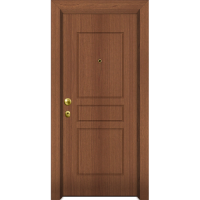 Πόρτα Ασφαλείας Laminate Nexus 16 σημείων ασφαλείας μονής θωράκισης με σχέδιο έξω P501 και σε 6 άτοκες δόσεις (Λαμπάς 24cm)