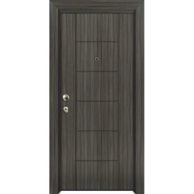 Πόρτα Ασφαλείας Laminate Nexus 16 σημείων ασφαλείας μονής θωράκισης με σχέδιο έξω P508 και σε 6 άτοκες δόσεις (Λαμπάς 24cm)