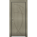 Πόρτα Ασφαλείας Laminate Nexus 16 σημείων ασφαλείας μονής θωράκισης με σχέδιο έξω P530 και σε 6 άτοκες δόσεις (Λαμπάς 24cm)