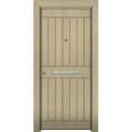 Πόρτα Ασφαλείας Laminate Nexus 16 σημείων ασφαλείας μονής θωράκισης με σχέδιο έξω P533 και σε 6 άτοκες δόσεις (Λαμπάς 24cm)