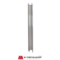 Προφίλ ''U'' διάφανο(clear) 210cm 10mm Policam Alfa Glass σε διάφανο (clear) χρώμα (τιμή 2,10 μέτρων)