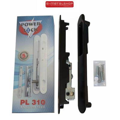 Κλειδαριά ασφαλείας με λεβιέ (μοχλό)  Powerlock PL310 χρώμα μαύρο