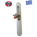 Κλειδαριά κυλίνδρου Powerlock PL42 χρώμα λευκό