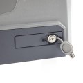 KIT Μοτέρ συρόμενης αυλόπορτας / γκαραζόπορτας έως 800kgr Triton-8 DC με ενσωματωμένο αυτοματισμό (Με πλακέτα, 2κοντρόλ, 4m Κρεμαριέρα) Profelmnet