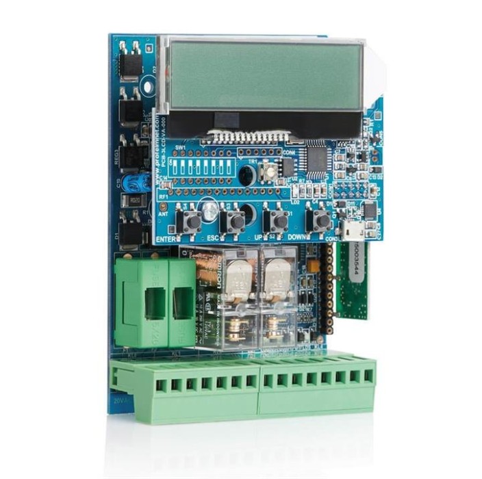Αυτοματισμός LCD για δύο μοτέρ 24VDC έως 400 watt Profelmnet 4150