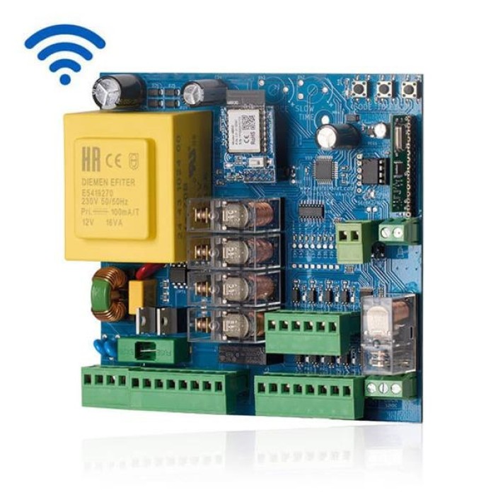 Wifi Αυτοματισμός (Πλακέτα) για 2 Μοτέρ 230VAC 433.92ΜΗz 6114 Profelmnet