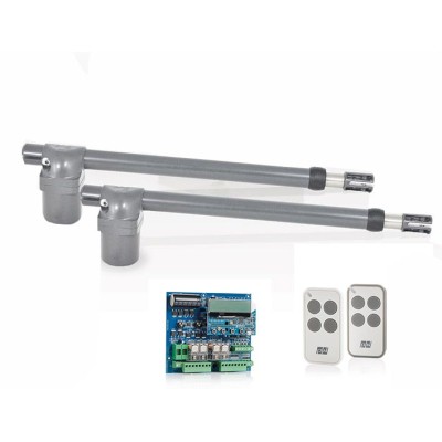 Kit μπράτσο για ΙΙ-φυλλη ανοιγόμενη PROTECO ASTER 4/24V (Με αυτοματισμό 5150 +2 κοντρόλ)
