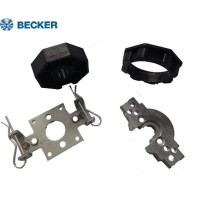 Σετ βάση στήριξης ρολού και εξαρτήματα Becker  για άξονα Φ70