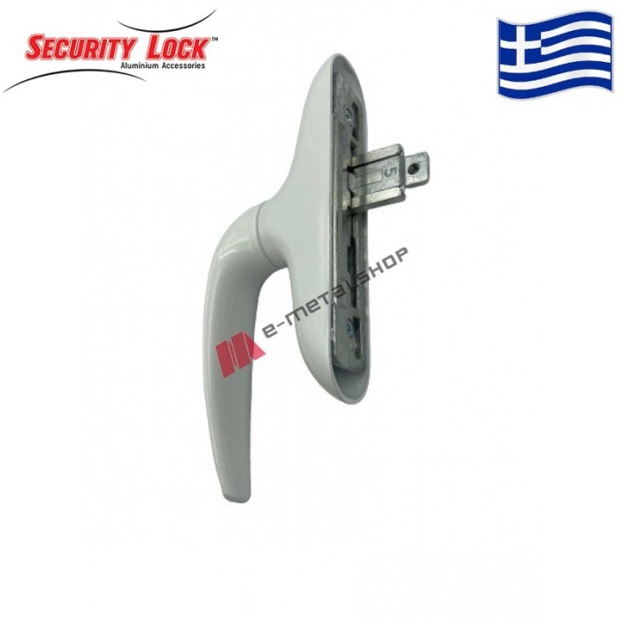 Σπανιολέτα 816 μηχανισμού ανάκλισης Security Lock Mara χρώμα λευκό