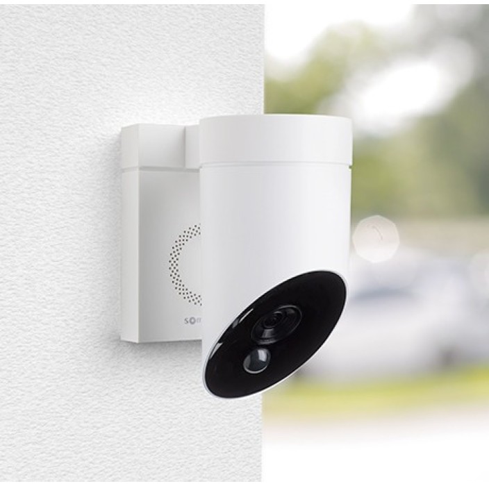 Εξωτερική Κάμερα Cloud με Σειρήνα (Λευκή) DUO-PACK Somfy 1870471
