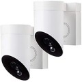 Εξωτερική Κάμερα Cloud με Σειρήνα (Λευκή) DUO-PACK Somfy 1870471