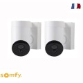 Εξωτερική Κάμερα Cloud με Σειρήνα (Λευκή) DUO-PACK Somfy 1870471