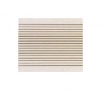 Τάβλα Περίφραξης αλουμινίου μπέζ 14x100x6000mm, Styledoors (τιμή βέργας) 6μ.