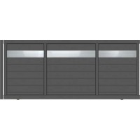 Συρόμενη αυλόπορτα Elegance Stylegates E475 300x150