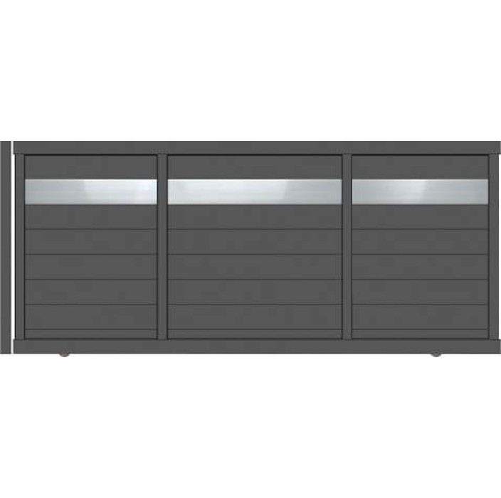 Συρόμενη αυλόπορτα Elegance Stylegates E475 300x150