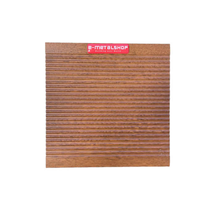 Τάβλα περίφραξης αλουμινίου  Golden oak 14x150x6000mm, Styledoors (τιμή βέργας) 6μ.