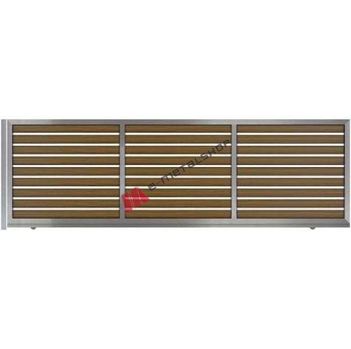 Συρόμενη αυλόπορτα Modern Stylegates M481 315x130