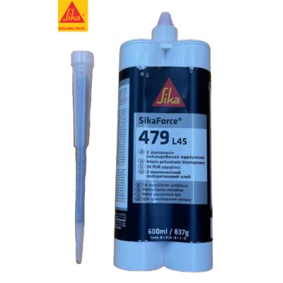 Κόλλα γωνιάστρας 2 συστατικών SikaForce® 479 L45 φυσσίγιο 600ml