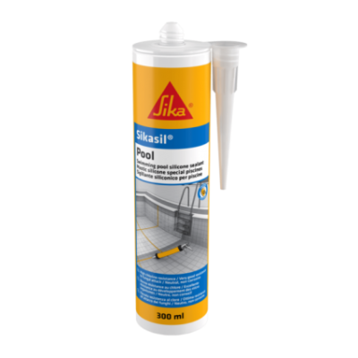 ΣΦΡΑΓΙΣΤΙΚΟ SIKASIL POOL TRANSPARENT C-300ml φυσίγγιο 310ml (Ειδικό για πισίνες)