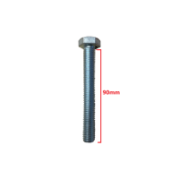 Βίδα 933 DIN γαλαβανιζέ εξάγωνη 12*90mm