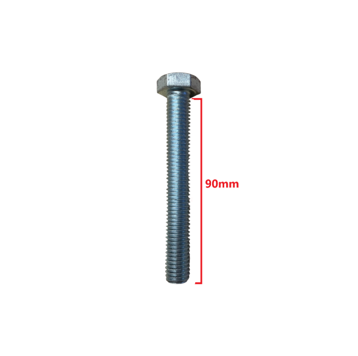 Βίδα 933 DIN γαλαβανιζέ εξάγωνη 12*90mm