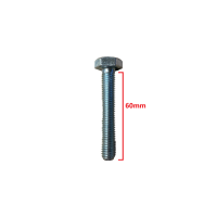 Βίδα 933 DIN γαλαβανιζέ εξάγωνη 10*60mm