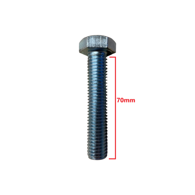 Βίδα 933 DIN γαλαβανιζέ εξάγωνη 14*70mm