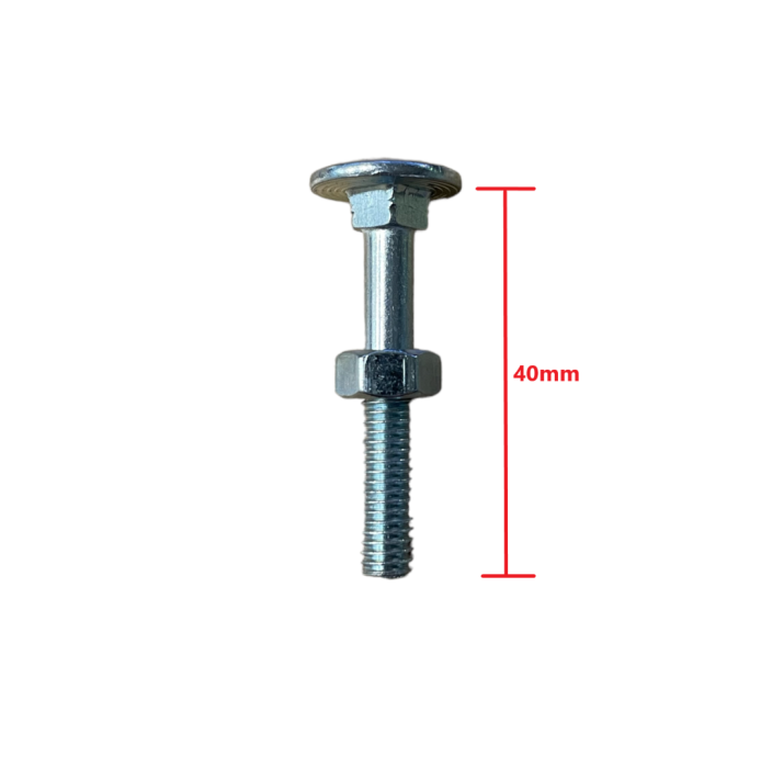 Καρόβιδα (κασονόβιδα) γαλβανιζέ 6x40mm μαζί με παξιμάδι