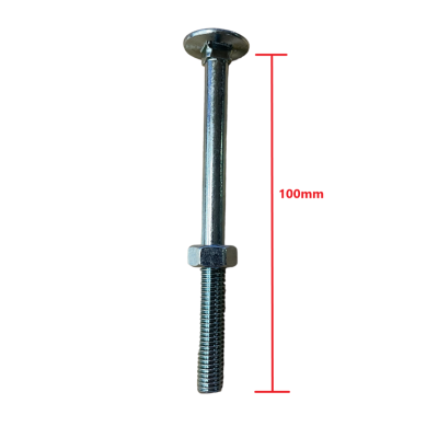 Καρόβιδα (κασονόβιδα) γαλβανιζέ 8x100mm μαζί με παξιμάδι 