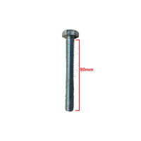 Βίδα 933 DIN γαλαβανιζέ εξάγωνη 10*80mm