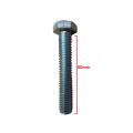 Βίδα 933 DIN γαλαβανιζέ εξάγωνη 14*80mm