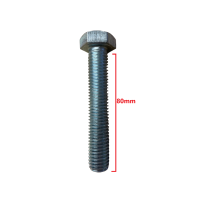 Βίδα 933 DIN γαλαβανιζέ εξάγωνη 14*80mm