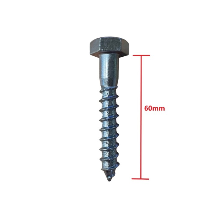 Στριφώνι γαλβανιζέ 10x60 DIN 571
