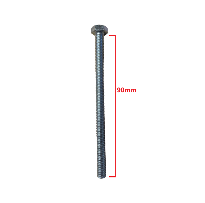 Βίδα 933 DIN γαλαβανιζέ εξάγωνη 6*90mm