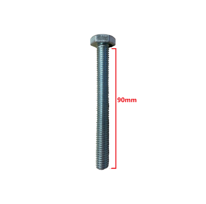 Βίδα 933 DIN γαλαβανιζέ εξάγωνη 10*90mm