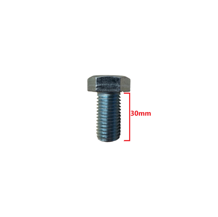 Βίδα 933 DIN γαλαβανιζέ εξάγωνη 16*30mm