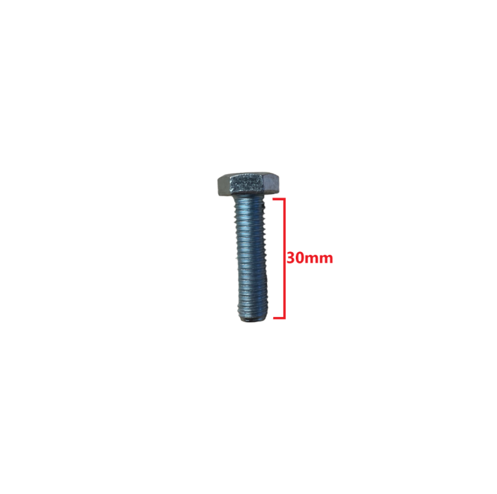 Βίδα 933 DIN γαλαβανιζέ εξάγωνη 8*30mm